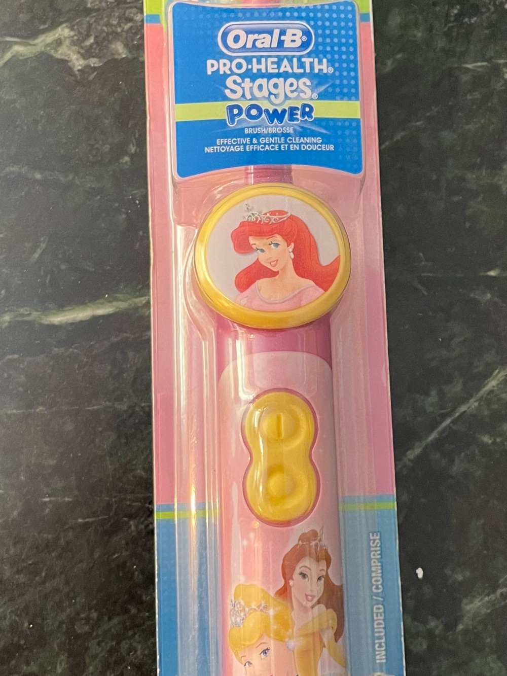 Disney Princess 2011 Oral-B Pro Health Stages Power Toothbrush NIP Ariel Belle